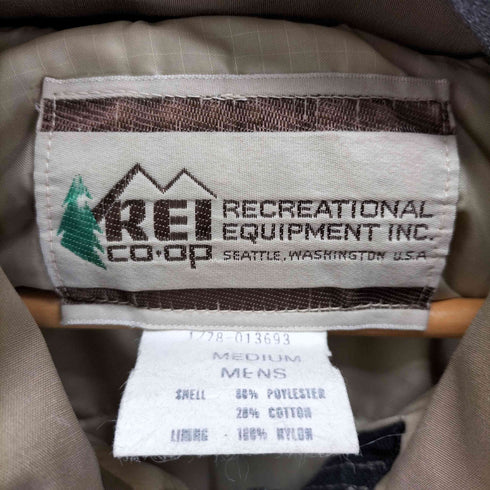 REI RECREATIONAL EQUIPMENT INC. 70s USA製 ダブルジップ ダウンジャケット メンズ JPN:M