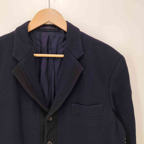 コムデギャルソンオム COMME des GARCONS HOMME 80S 田中オム センターパイピング ウールテーラードジャケット メンズ JPN:M