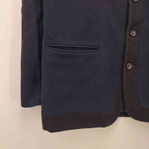 コムデギャルソンオム COMME des GARCONS HOMME 80S 田中オム センターパイピング ウールテーラードジャケット メンズ JPN:M