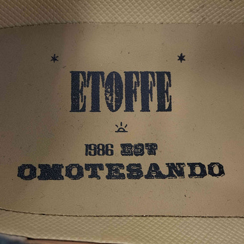 ETO FFE スエード ビットローファー メンズ