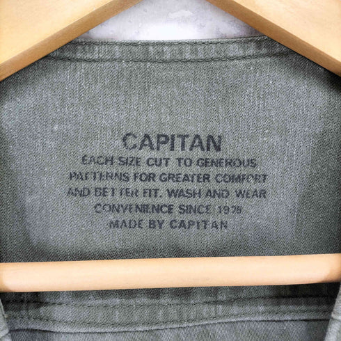 CAPITAN ミリタリーベスト メンズ