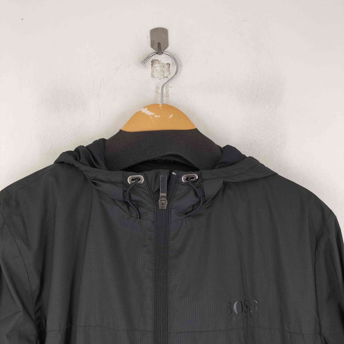 ボスヒューゴボス BOSS HUGO BOSS ナイロン ジップアップ パーカー メンズ import:M