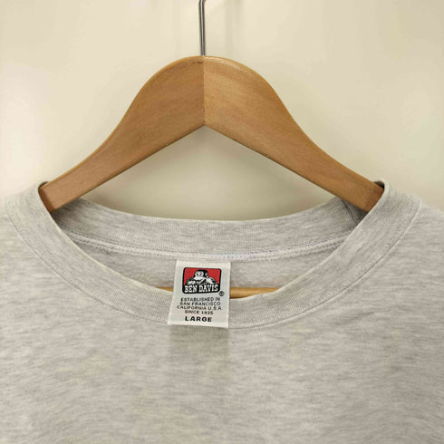 ベンデイビス BEN DAVIS ロゴ刺繍 クルーネックスウェット メンズ JPN:L