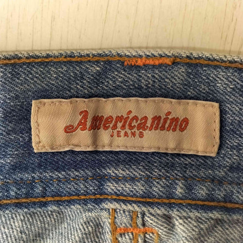 AMERICANINO ダメージ加工 デニムパンツ メンズ