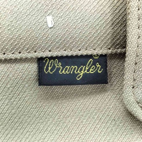 ラングラー Wrangler 70-80s 42TALON スタプレ ランチャードレスジーンズ ブーツカット メンズ 30X36