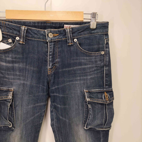 アースミュージックアンドエコロジー earth music&ecology カーゴデニムパンツ Y2K メンズ 3