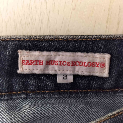 アースミュージックアンドエコロジー earth music&ecology カーゴデニムパンツ Y2K メンズ 3