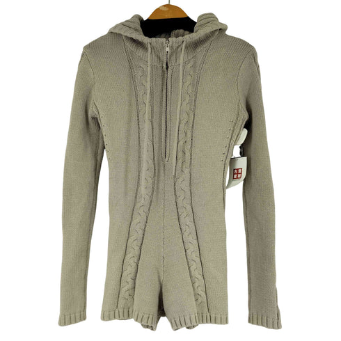 ラグアジェム LAGUA GEM CABLE KNIT ROMPERS レディース JPN:S