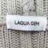 ラグアジェム LAGUA GEM CABLE KNIT ROMPERS レディース JPN:S
