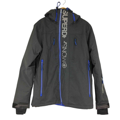 スーパードライ Superdry 極度乾燥(しなさい) フード付き ジップアップジャケット マウンテンパーカー メンズ import:L
