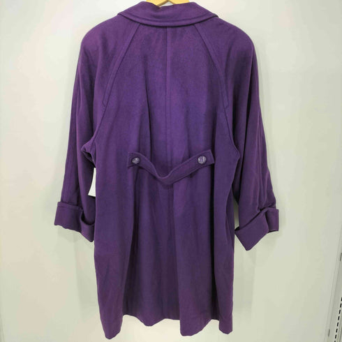 Welbon Ladies 総カシミヤ ボタンデザインチェスターコート レディース FREE
