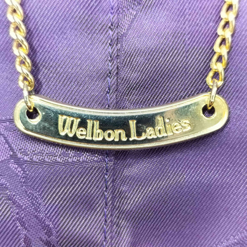 Welbon Ladies 総カシミヤ ボタンデザインチェスターコート レディース FREE