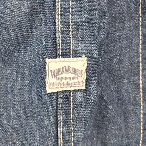 ビッグジョン BIG JOHN オーバーオール メンズ 34×32