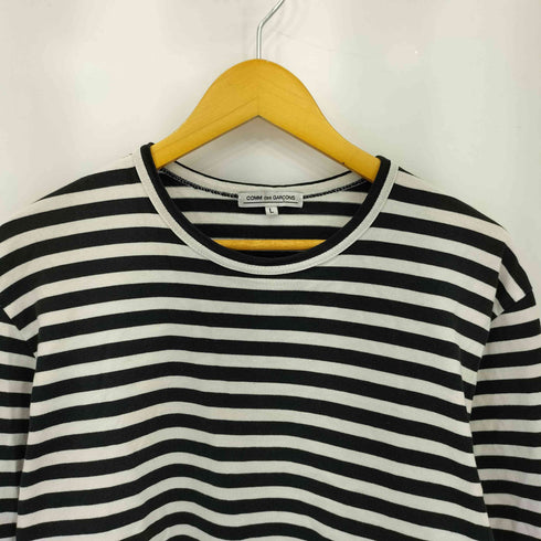 コムデギャルソン COMME des GARCONS クラシックボーダー ロングスリーブ Tシャツ レディース L