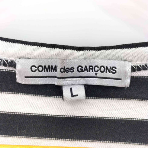 コムデギャルソン COMME des GARCONS クラシックボーダー ロングスリーブ Tシャツ レディース L