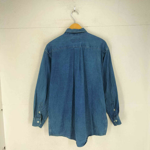 トーマスバーバリー Thomas Burberry デニムシャツ メンズ import:L