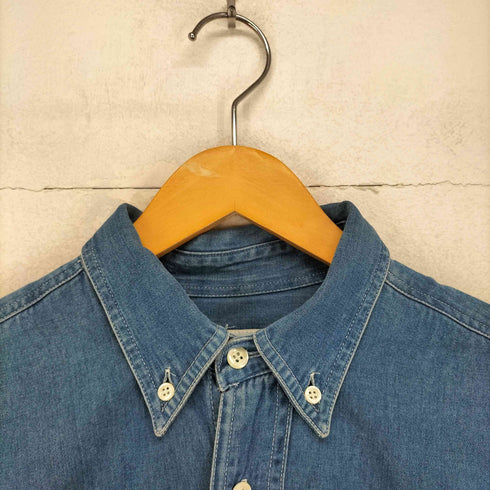 トーマスバーバリー Thomas Burberry デニムシャツ メンズ import:L