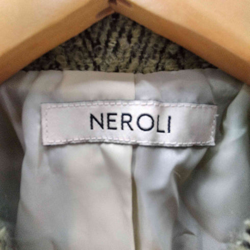 NEROLI ネロリ ツイード調 ダブル テーラードジャケット レディース JPN:2