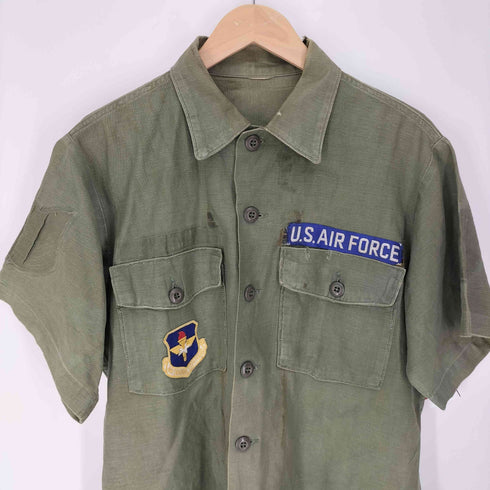 ユーエスエアーフォース U.S. AIR FORCE 72年 ワッペンユーティリティシャツ FERGUSON メンズ
