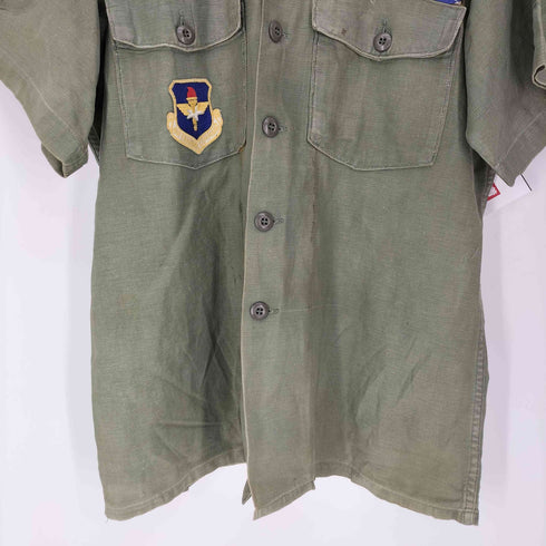 ユーエスエアーフォース U.S. AIR FORCE 72年 ワッペンユーティリティシャツ FERGUSON メンズ