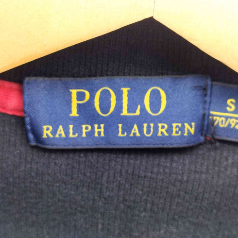 ポロラルフローレン POLO RALPH LAUREN ビッグポニー 刺繍 ハーフジップ スウェット メンズ import:S