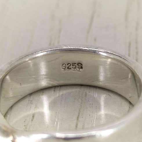ゲス GUESS 925S刻印 ツイストリング メンズ 12号