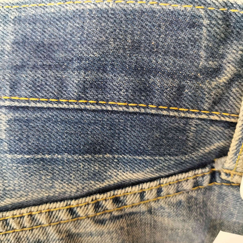 ドゥニーム Denime 月桂樹ボタン ボタンフライデニムパンツ メンズ