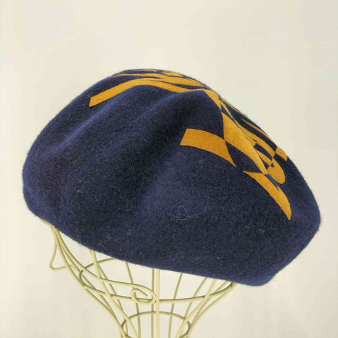 ヴィヴィアンウエストウッドマン Vivienne Westwood MAN ロゴ プリント ウール ベレー帽 メンズ FREE