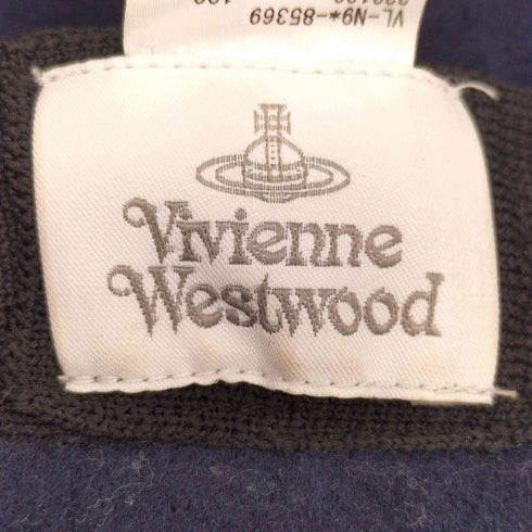 ヴィヴィアンウエストウッドマン Vivienne Westwood MAN ロゴ プリント ウール ベレー帽 メンズ FREE