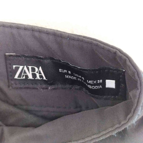 ザラ ZARA ステッチライン ワイドカーゴパンツ メンズ JPN:S