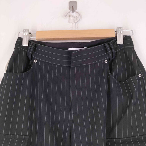 ラグアジェム LAGUA GEM STRIPE CARGO スラックス レディース JPN:M