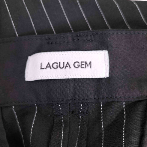 ラグアジェム LAGUA GEM STRIPE CARGO スラックス レディース JPN:M