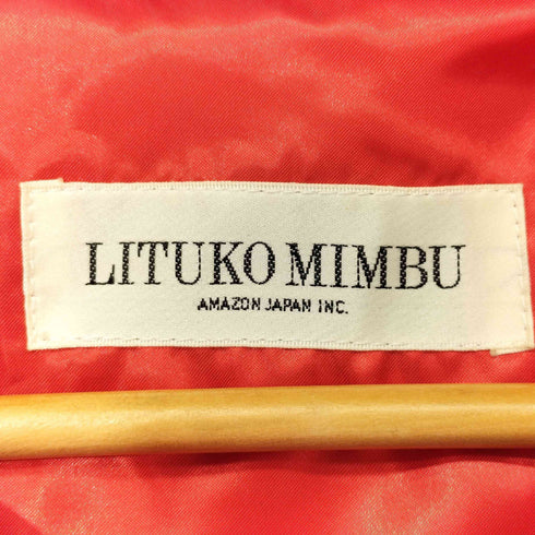 LITUKO MIMBU 中綿 キャラクター デザイン キルティング フーデッド ジャケット レディース JPN:36