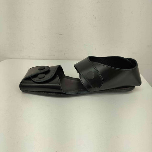 ディスコードヨウジヤマモト discord Yohji Yamamoto スクエアトゥ ストラップ レザーサンダル レディース 4