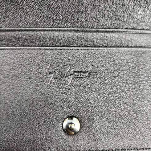 ディスコードヨウジヤマモト discord Yohji Yamamoto Compact / Black 三つ折り財布 メンズ