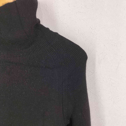 リミフゥ LIMI feu Standard W/Washable Plain Stitch Long Turtle Knitwear ウールニット タートルネック トップ レディース JPN:S