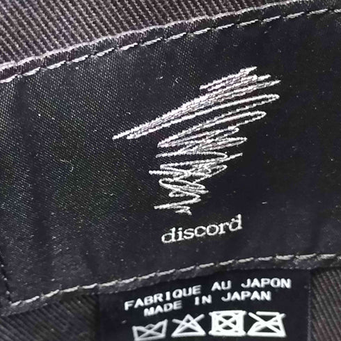 ディスコードヨウジヤマモト discord Yohji Yamamoto 25SS Zipper shoulder メンズ