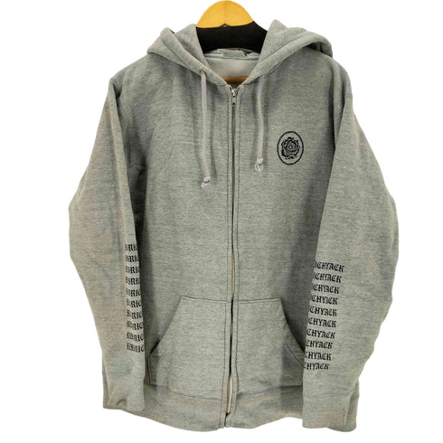 KRYCLOTHING バックプリントジップアップパーカー メンズ JPN:XXL