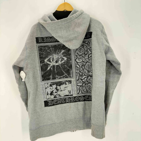 KRYCLOTHING バックプリントジップアップパーカー メンズ JPN:XXL