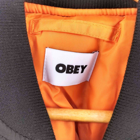 オベイ OBEY WELCOME TO JAPAN 2026 MA-1 メンズ JPN:L