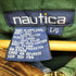 ノーティカ NAUTICA 90s 襟レザー ワンポイント刺繍スイングトップ メンズ JPN:L