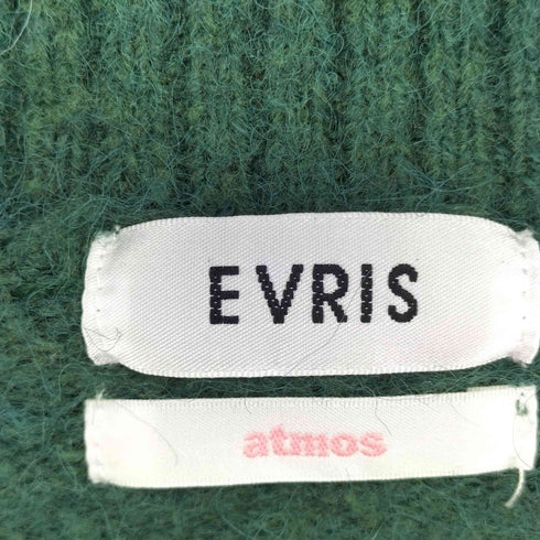 エヴリス EVRIS ワンポイント ニットカーディガン レディース FREE