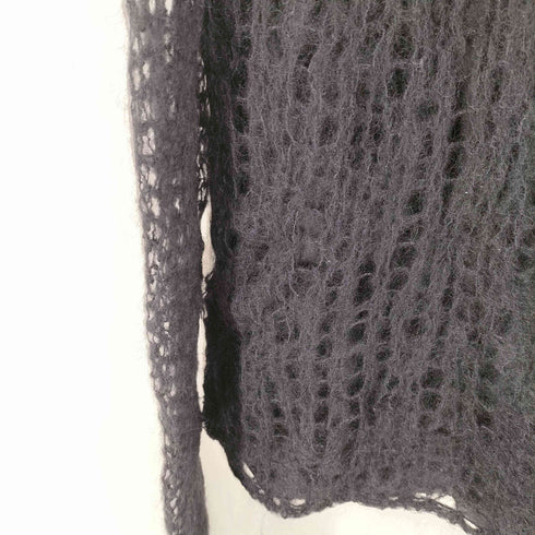 タオコムデギャルソン tao COMME des GARCONS AD2008 モヘヤ混 異素材切替ニット レディース JPN:S