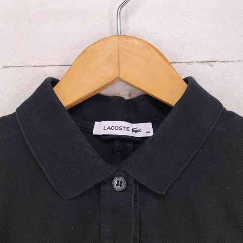ラコステ LACOSTE ワニロゴ ノースリーブ ポロワンピース レディース 40