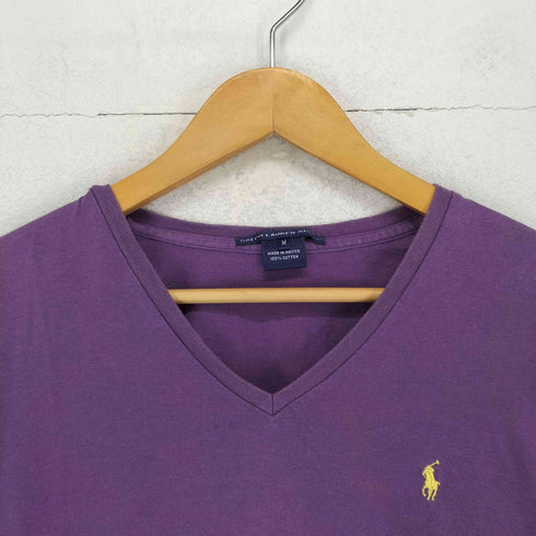 ラルフローレンスポーツ RALPH LAUREN SPORT ポニー刺繍ロゴ Vネック Tシャツ メンズ import:M