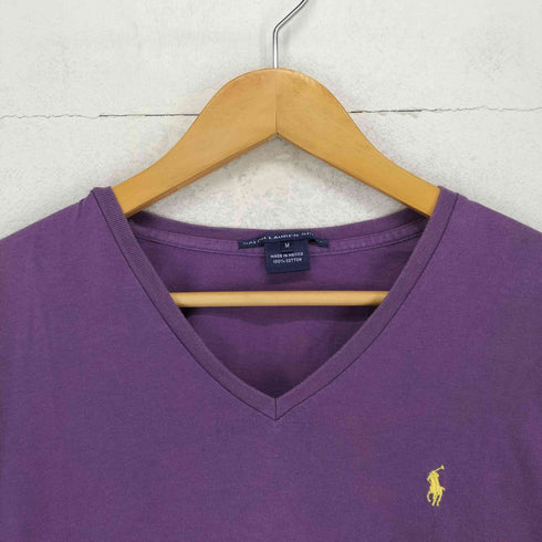 ラルフローレンスポーツ RALPH LAUREN SPORT ポニー刺繍ロゴ Vネック Tシャツ メンズ import:M
