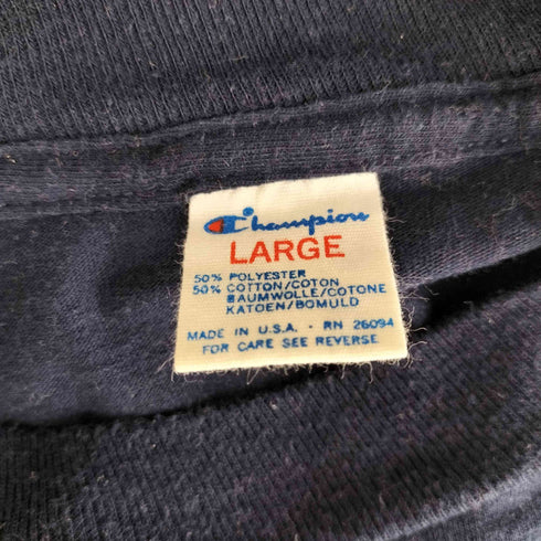 チャンピオン Champion MADE IN USA アメフト Tシャツ メンズ import:L