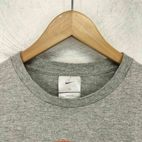 ナイキ NIKE 90-00S USA製 バスケットボールプリント クルーネックTシャツ メンズ JPN:L
