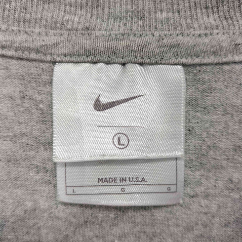 ナイキ NIKE 90-00S USA製 バスケットボールプリント クルーネックTシャツ メンズ JPN:L