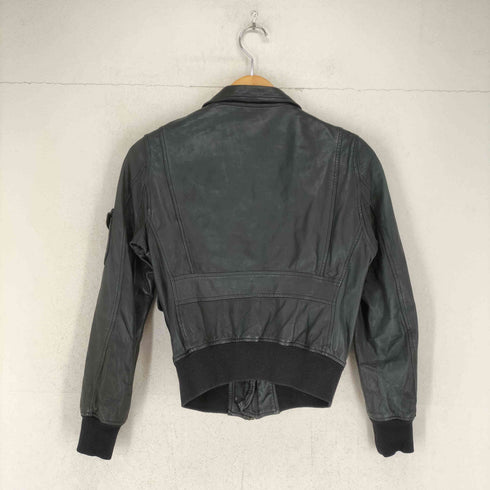 シシ sisii leather A-2 レザージャケット レディース